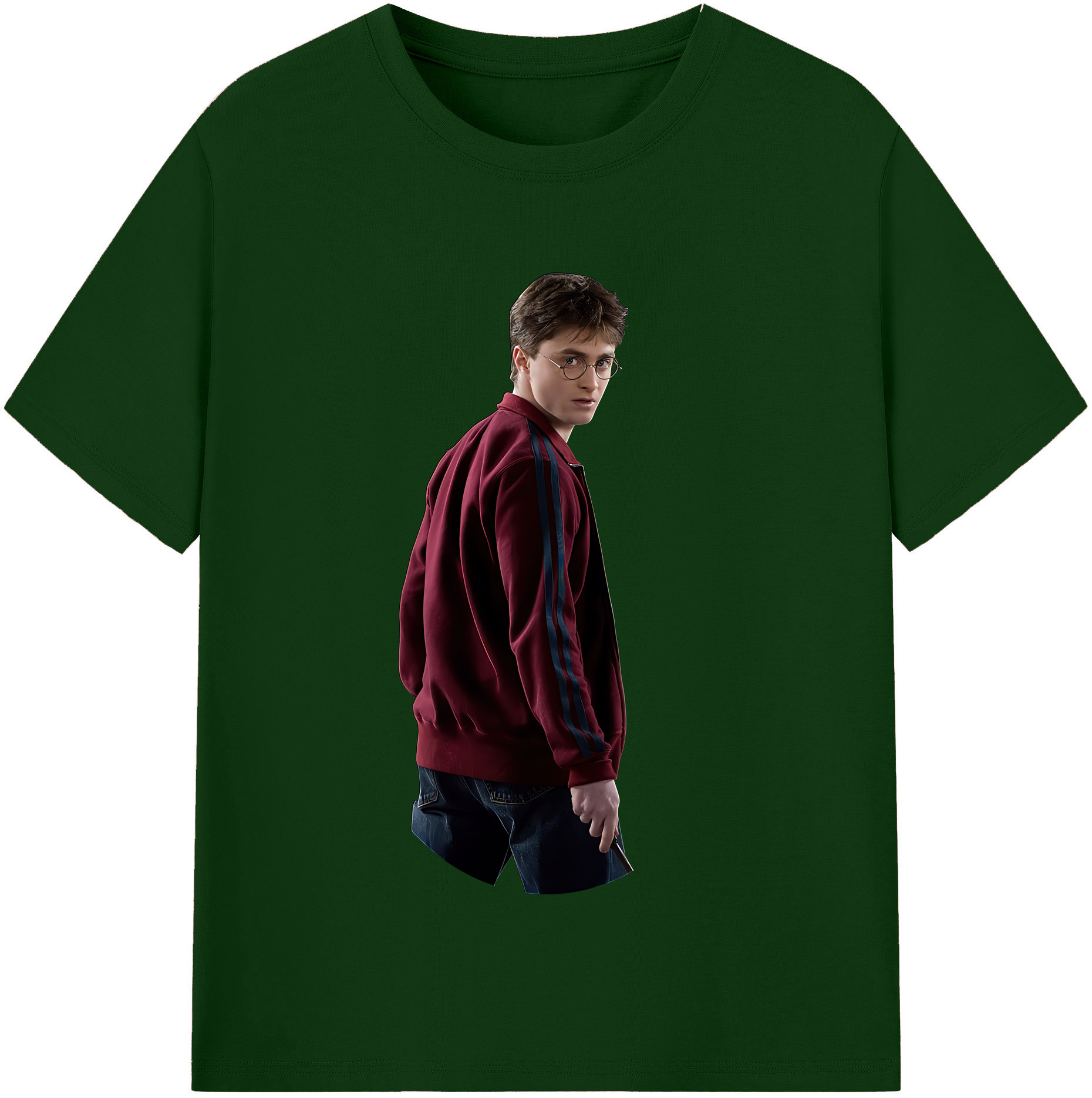 （画像用） Harry Potter ハリー・ポッターシリーズ 綿100％半袖Tシャツ（フロントプリント）